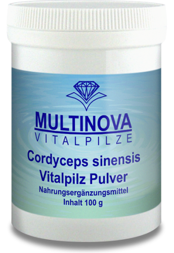Multinova Cordyceps-Pulver, 100 gr. lose